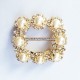 New design rhinestone pearl shoe buckle for ladies high-heeled shoes