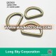 (#DRZ0003/13mm inner) flat D-ring buckle for small strap belt